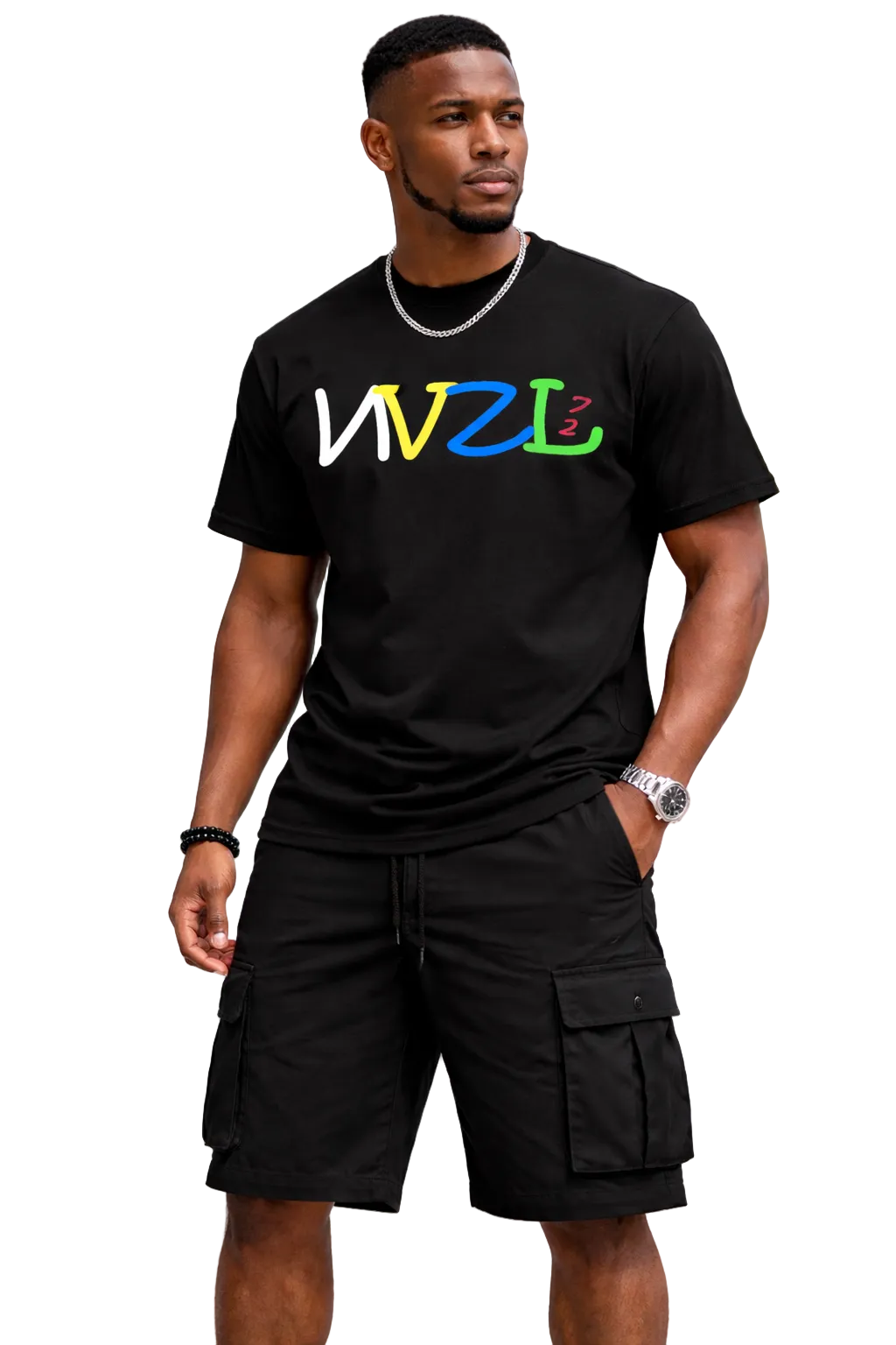 NVIZIBLE Multi-Color Logo Tee